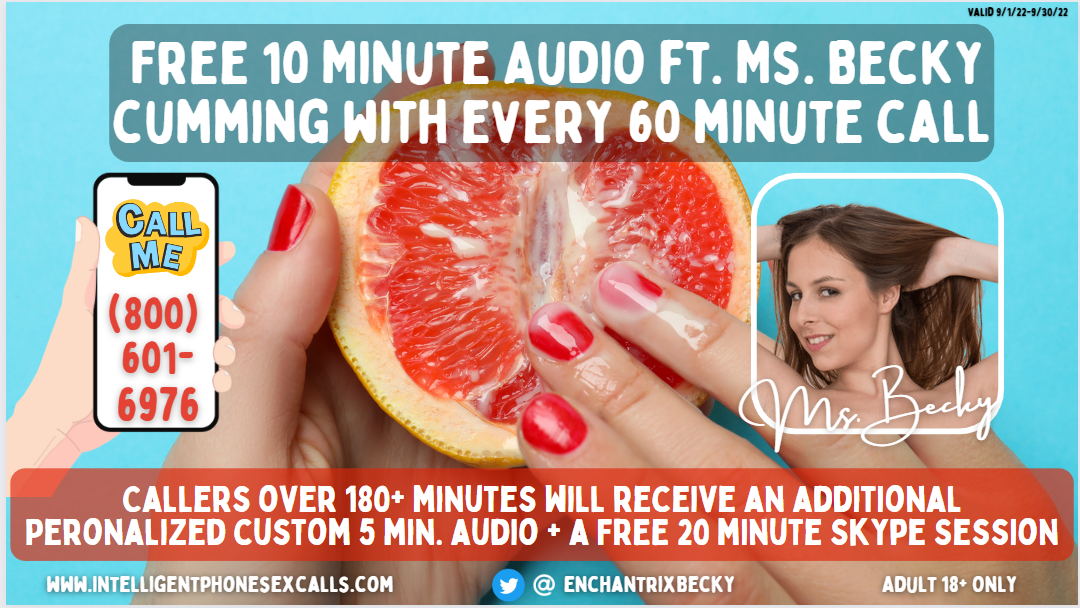 Free Erotic Audio: Ms. Becky cums so beautifully