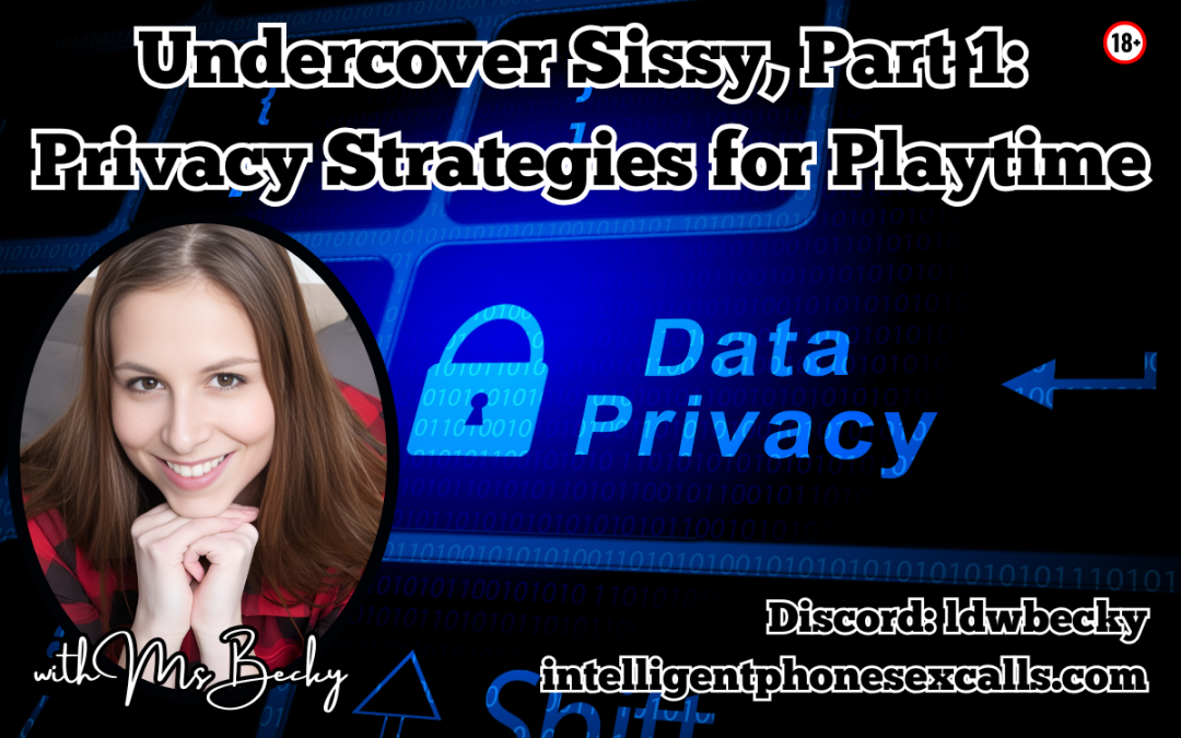 Undercover Sissy: Privacy Strategies for Playtime, Part 1