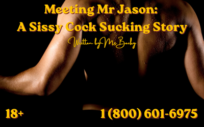 Meeting Mr Jason: A Sissy Cocksucking Story