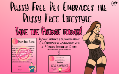 Pussy Free Pet Embraces the Pussy Free Lifestyle